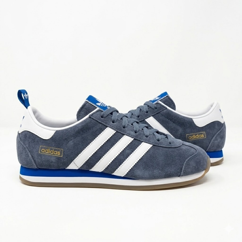 NWOT Adidas Country Japan Preloved Ink Sneakers Shoes Mens 6 Blue Suede IG4520